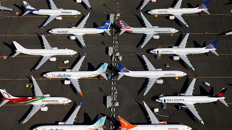 Στα 9 Δισ. Δολ οι Ζημιές από την Καθήλωση των 737Max. Νέο Δανεισμό Μελετά η Boeing